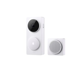 Aqara Doorbell Camera Hub G410 White - Smart Home Security with HD Video and Two-Way Audio